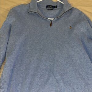 Polo Ralph Lauren light blue quarter zip